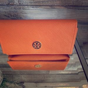 Tori Burch sunglasses case and bag